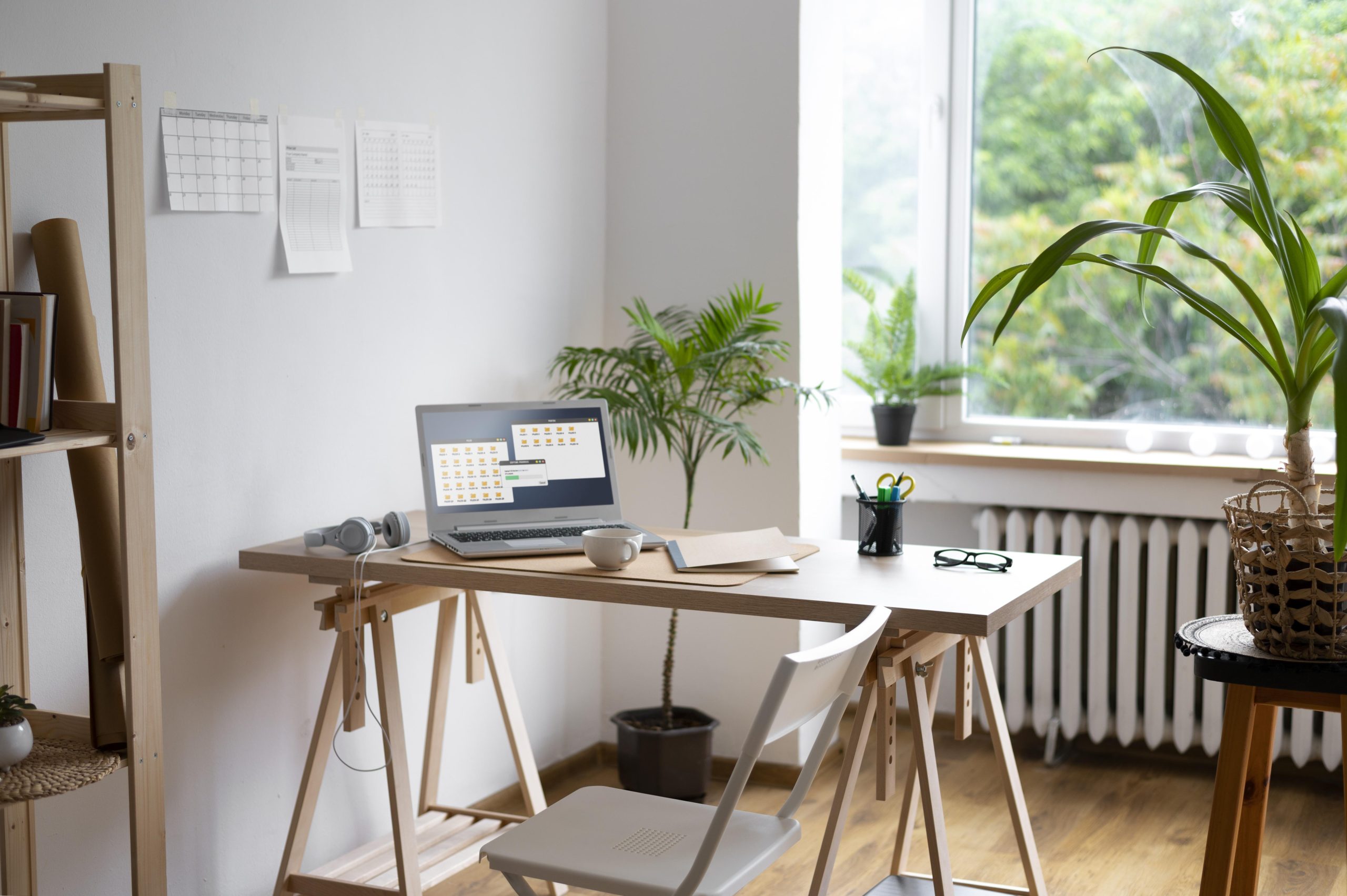 encombrement : bureau à domicile