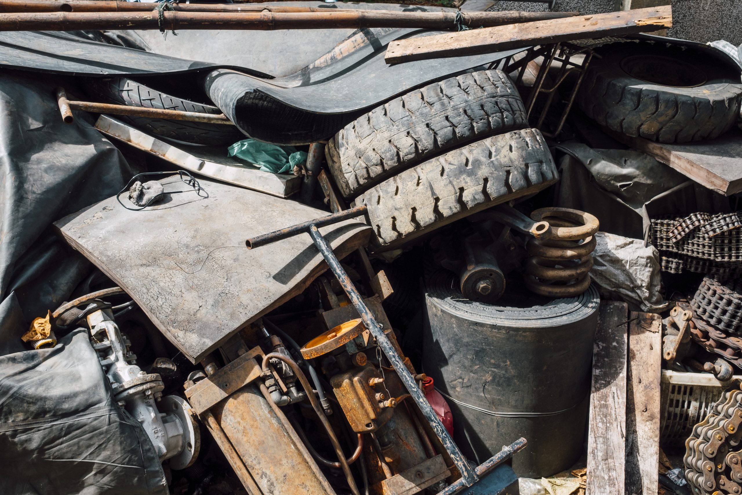 Débarras de déchets dangereux 